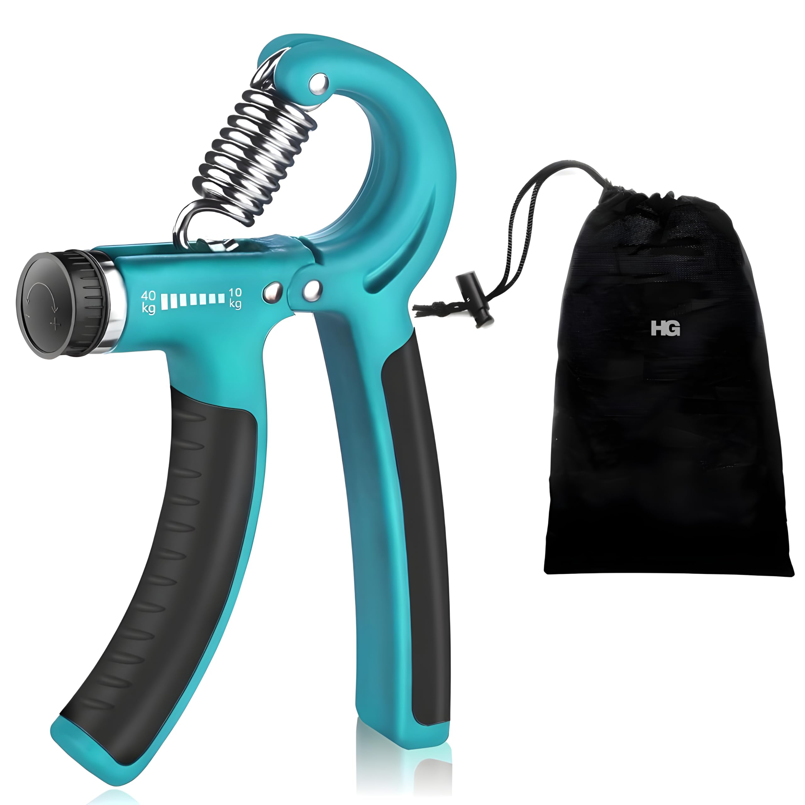 HOMEGALLEY Adjustable Hand Grip Strengthener with Bag Hand Gripper for Men & Women Hand Exercise Equipment for Home and Gym Workouts Finger Exercise Power Gripper, Forearm Exercise Hand Exerciser, Multicolor (B0CWP8C9G5) Amazon Price History, Amazon Price Tracker