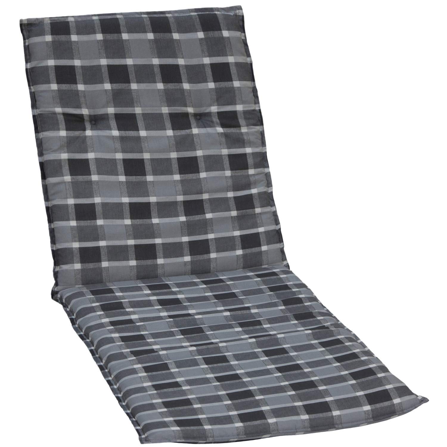 Cuscino Per Lettino Da Giardino E Sdraio, 190x60 Cm, Spesso 6 Cm, Mix Cotone/poliestere, Lavabile, Oeko Tex