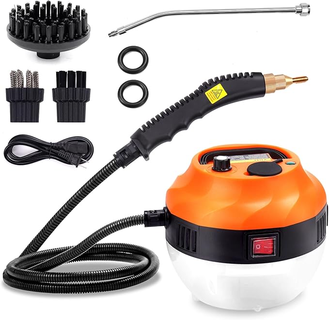 Handheld Steam Cleaner，Upholstery Steam Cleaner，2500W High Pressure Steam Cleaner