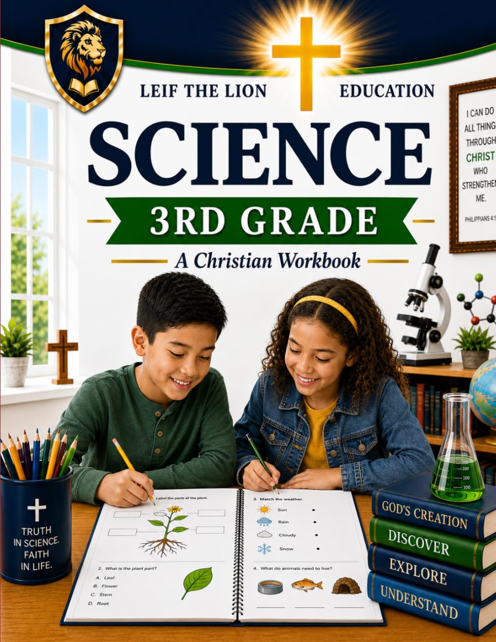 3rd Grade Science: A Christian Homeschool Workbook