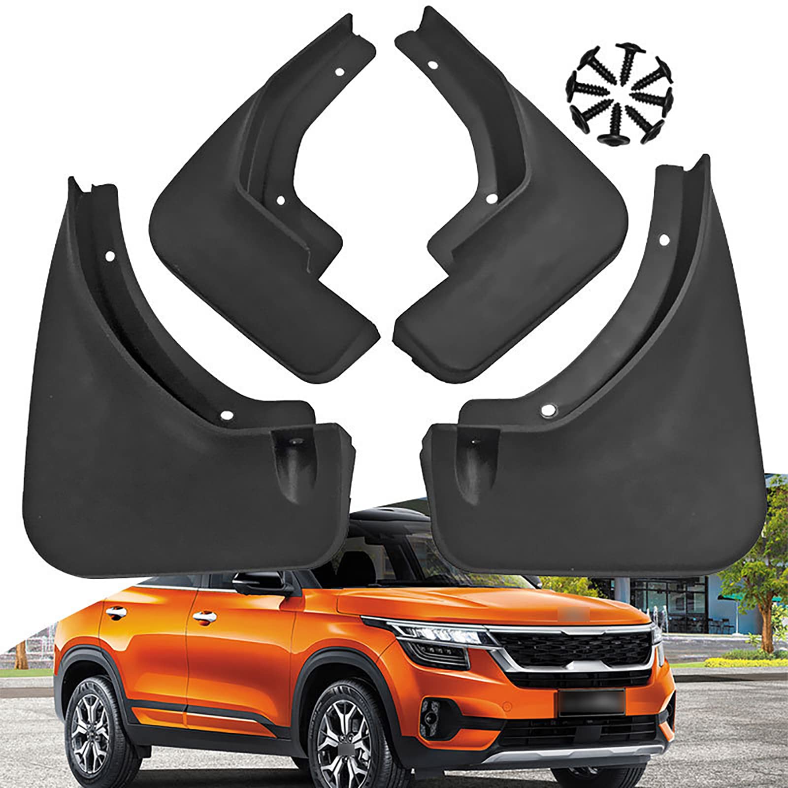Garde-boue de voiture Kia Seltos 2020 bavettes auto styling accessories 4pcs