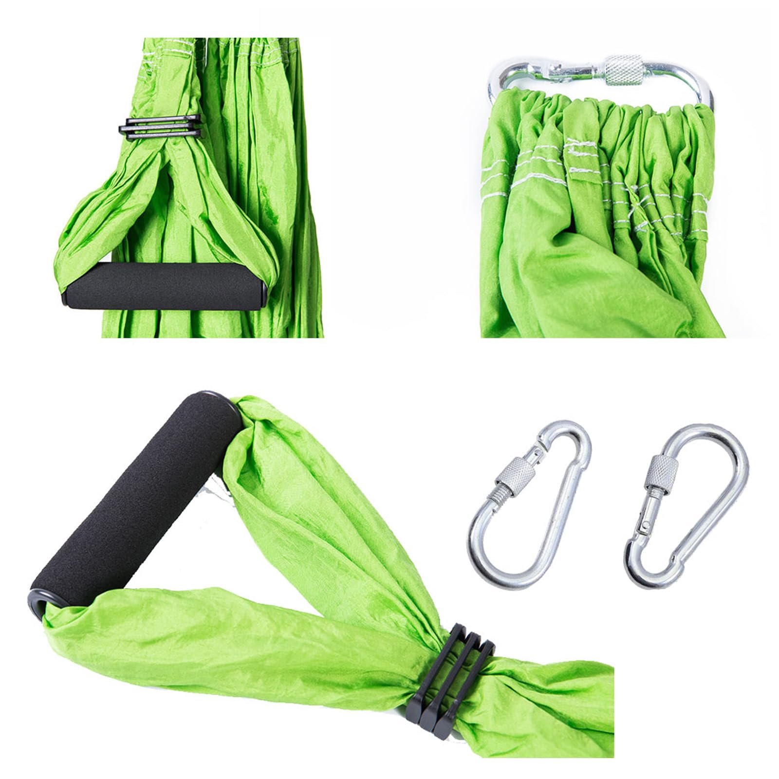 Sensorial Swings Textura de nailon adecuado para autismos, equipos de fitness en interiores, sistemas de suspensión, mango ergonómico