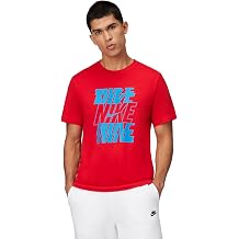 Nike Mens Sportswear Club T-Shirt Nike Block Stack