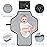 PHOEBUS BABY Portable Changing Pad Travel - Waterproof Compact Diaper Changing Mat with Built-in Pillow - Lightweight & Foldable Changing Station