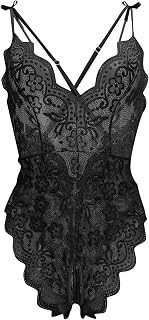 Nuisette Femme Lingerie Sexy Coquine Hot Dentelle Body Femme Sexy Chic Lingerie Ouverte TrèS Sexy Ensemble sous Vetement Chemise De Nuit Babydoll Pyjama