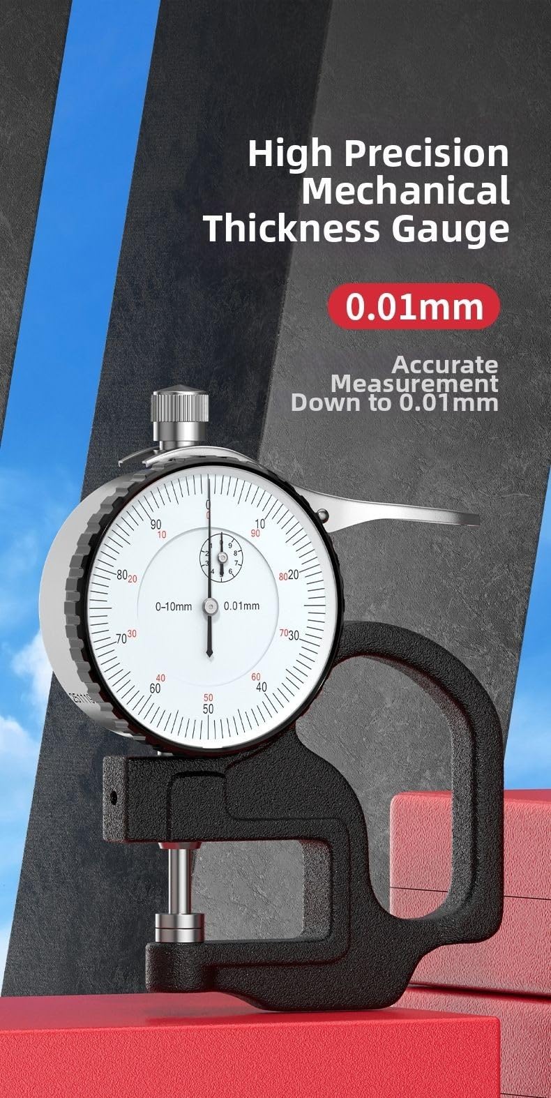 Spessimetro Manuale Lega Duraturo Spessimetro Manuale Lega Duraturo