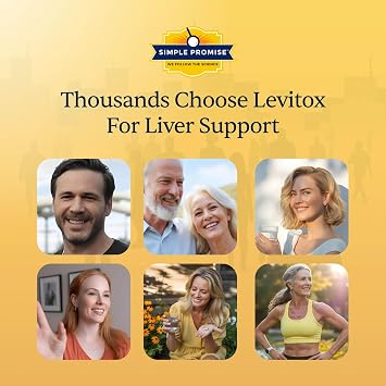 Levitox - Milk Thistle Liver Support with Dandelion Root - Women and Men