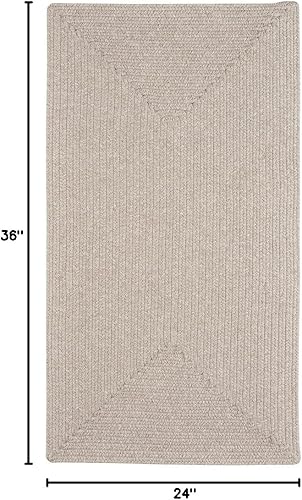 Miniatura 2 de Capel Rugs Candor - Alfombra trenzada, natural, 2 pies x 3 pies