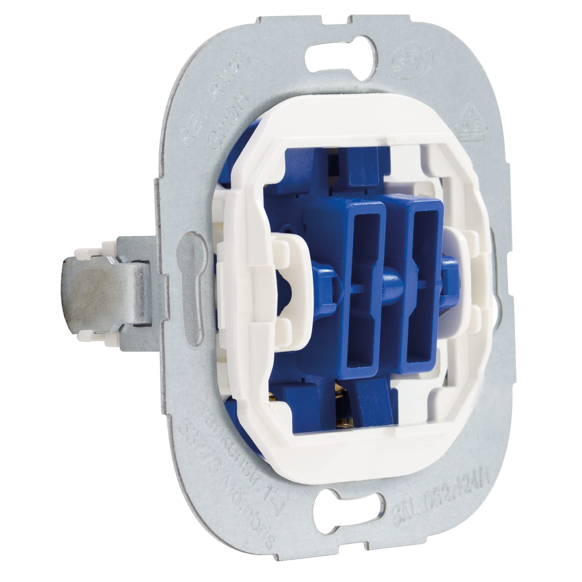 REV 0299350006 Technik Modul Blind Switch Flush-Mounted Cables Single Item, White, Blue, Einzelartikel - Image 2