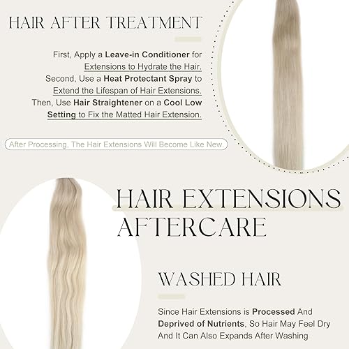 Miniatura 5 de Full Shine Extensiones de cabello humano Remy para coser, atadas a mano, extensiones de cabello humano Remy, extensiones de cabello humano Remy para