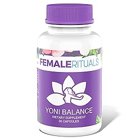 Yoni Balance Vaginal Pills - 30 Count | Natural Vaginal Rejuvenation & Moisturizer for Dryness | Kacip Fatimah Formula - No Gel or Cream Required