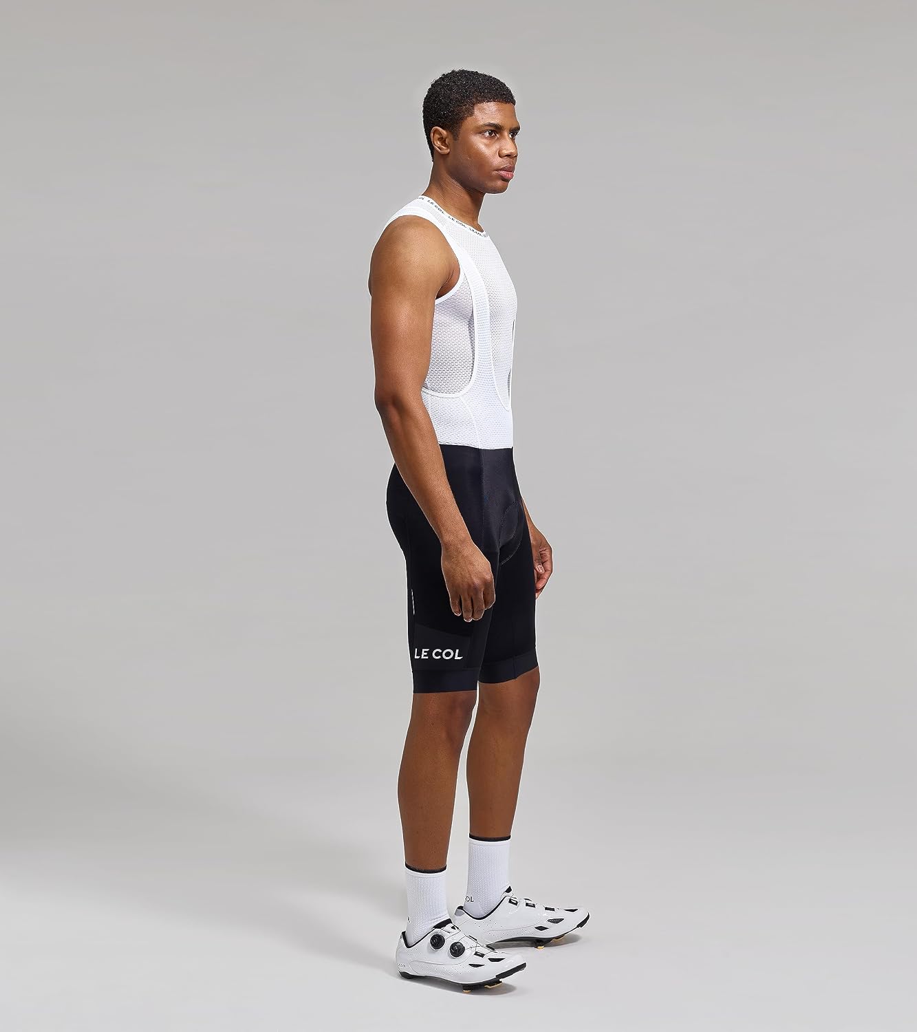 LE COL Men's Sport Bib Shorts II | Padded Chamois Cycling Shorts with Gel Inserts | XS - 3XL