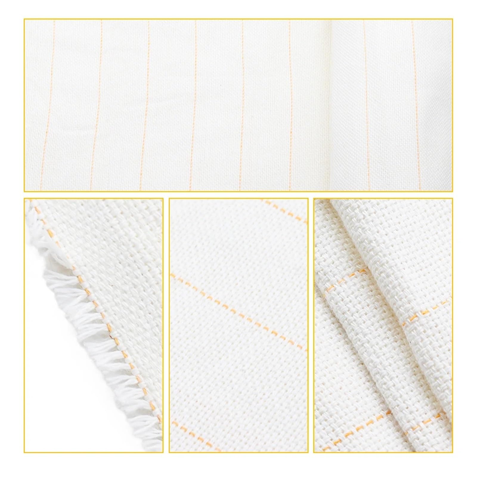 Tela aida per punto croce Tessuto for tufting primario, tessuto di supporto for tappeti, for tappeti fai da te, ago perforato, piccole dimensioni 1,5/2/3/4/5 m
