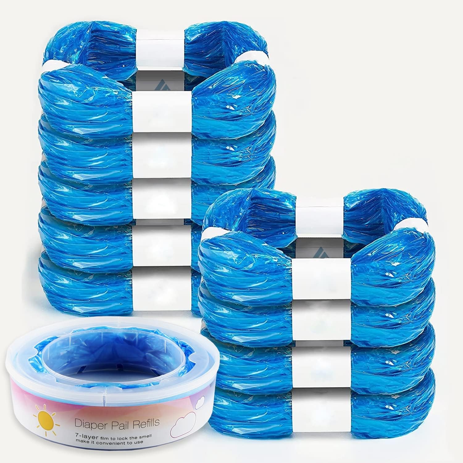 Pack of 9 Diaper Disposal Refills For Angelcare Nappy Bin Liners Nappy