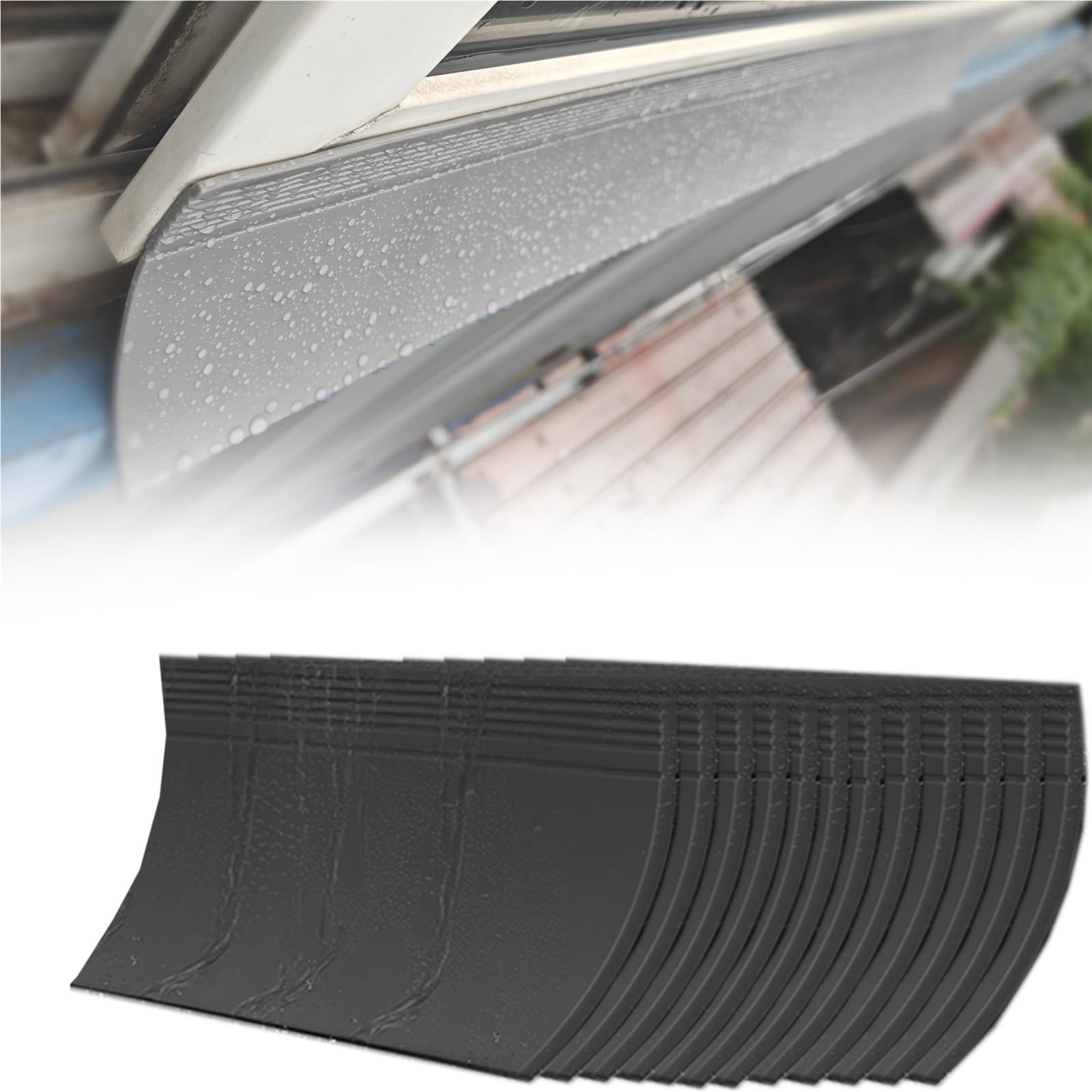 Deflector de lluvia de goma para ventanas: mantén tu salón seco los días de tormenta