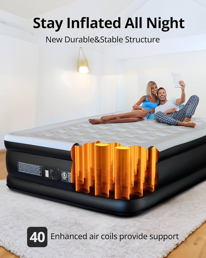 Amazon.com: Airefina Air Mattress Queen with Built in Pump, 18 Amazon.com: Airefina Air Mattress Queen with Built in Pump, 18