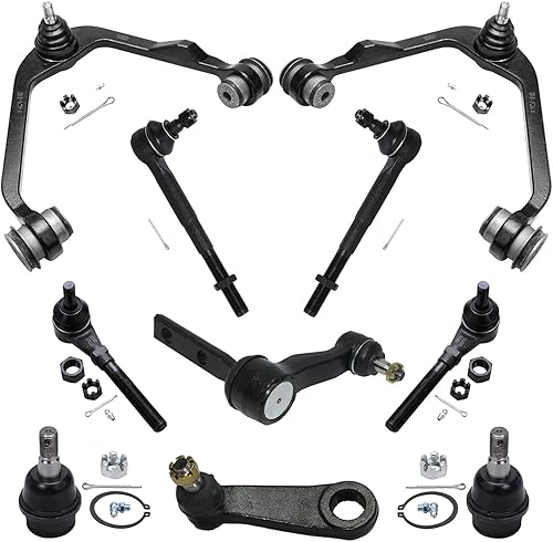 Detroit Axle - Nuevo kit completo de suspensión de brazo de control superior delantero de 10 piezas de repuesto para Naviagtor ligero Expedition