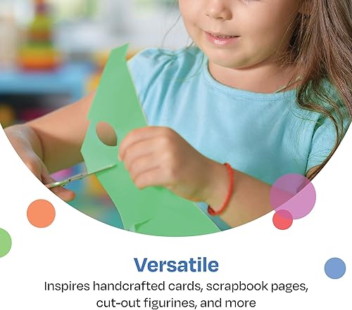 Miniatura 36 de Childcraft 1465880 papel de construcción, 9 x 12 pulgadas, color rojo (500 unidades)