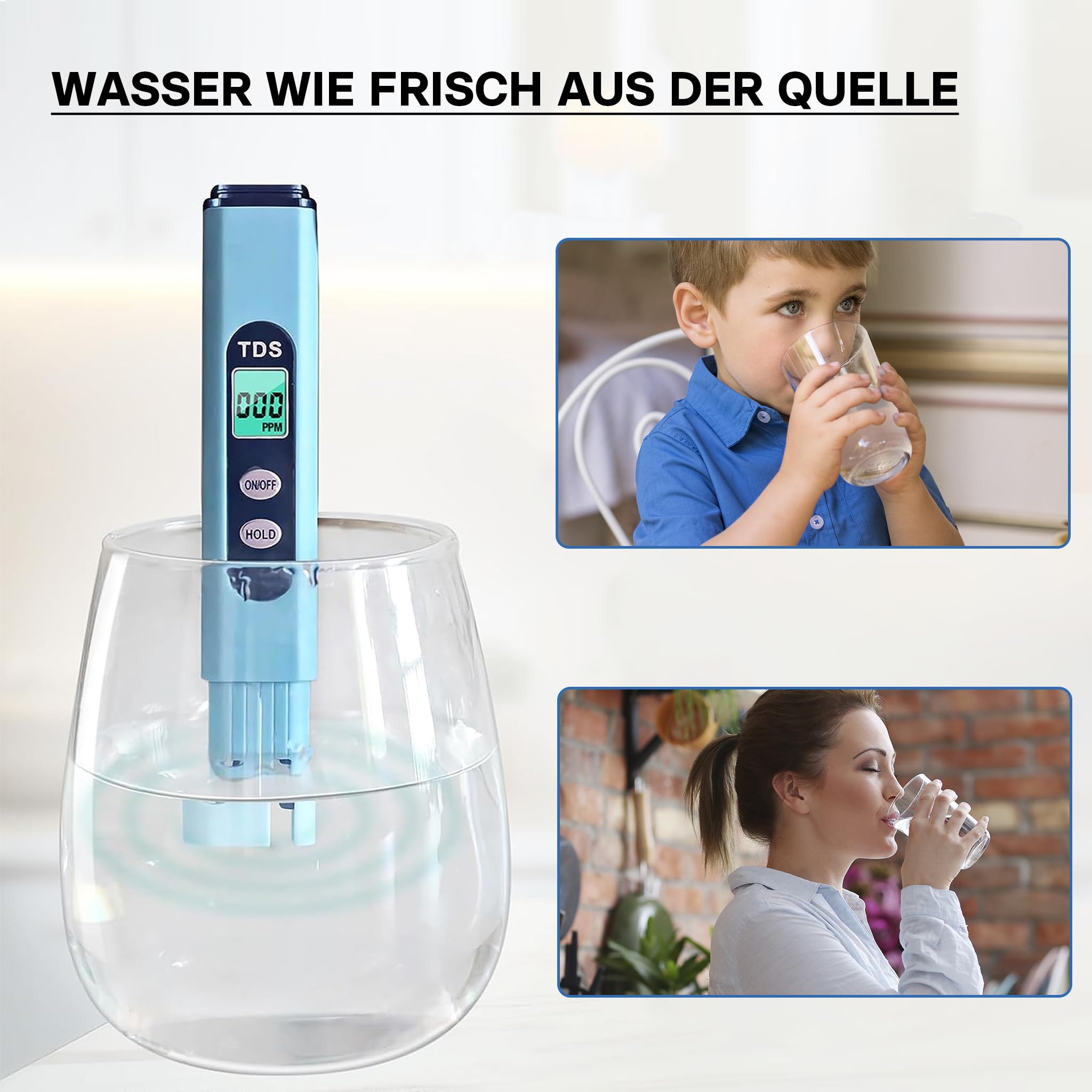 Naturewater NW-PR305 5 Stufen Wasserfilter, 5 µ, PP Kartusche, Untertischfilter Wandhalterung, Filterschlüssel, Sedimentfilter Aktivkohle, Wasserhahn, 2,5m Schlauch, Kurzdreiwegeventil, Kugelhahn