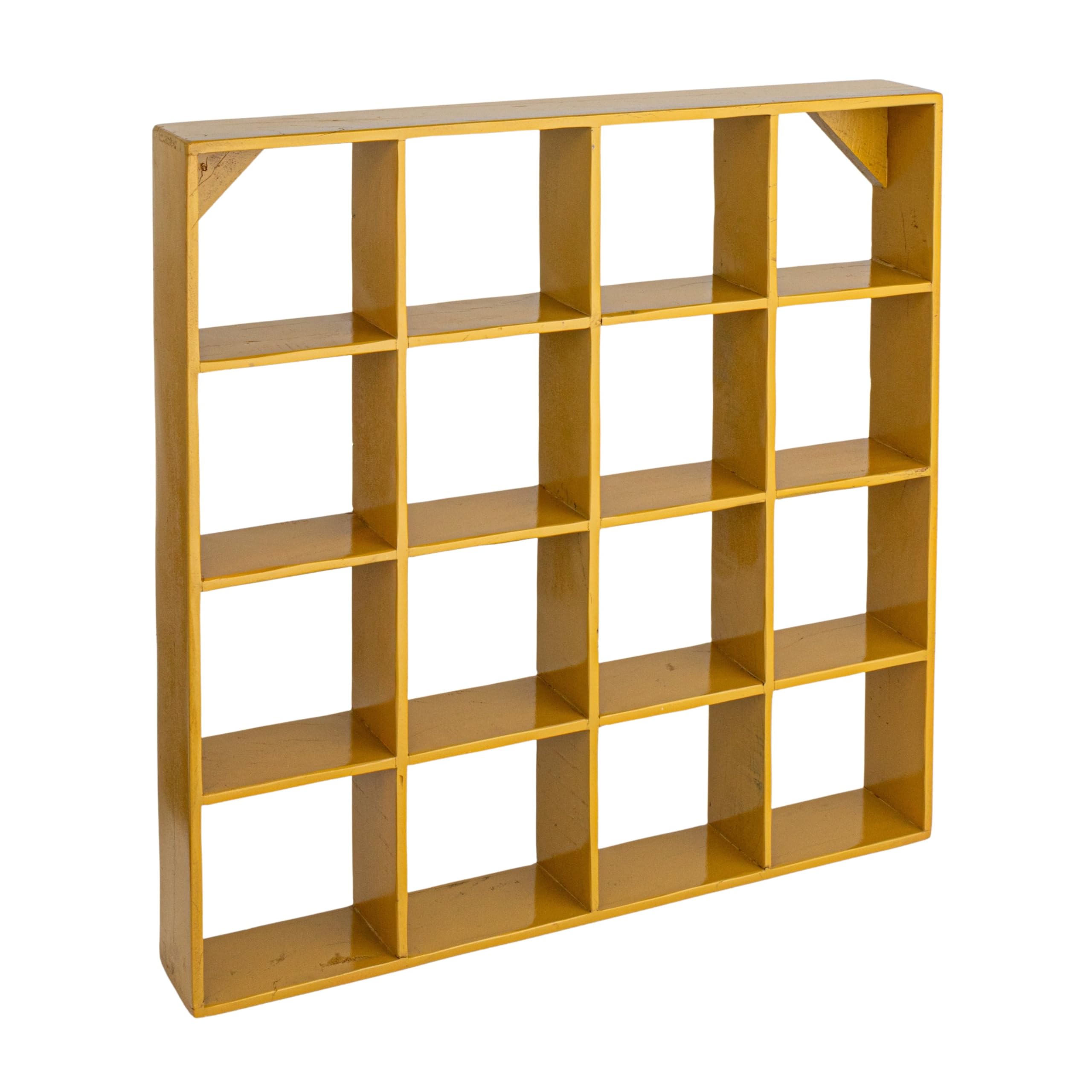 creative co-op ラック　インテリア Amazon.com: Creative Co-Op Square Reclaimed Wood and Metal Wall