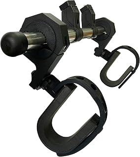 UTV Gun Holder and Gun Rack (Full Metal Frame and Up to 4 Size Options), Fits for 1” 1.5” 1.75” 2” Snowmobile Can-Am Polaris RZR Ranger Kawasaki and Vehicles equipped with on-board roll cage