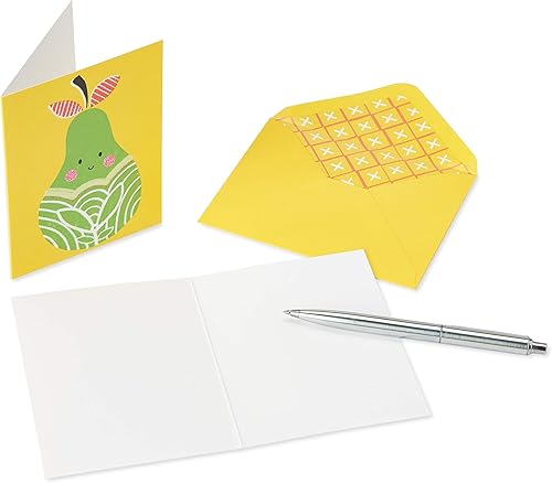 Miniatura 19 de Papyrus Tarjetas de agradecimiento con sobres, frutas y verduras (20 unidades)