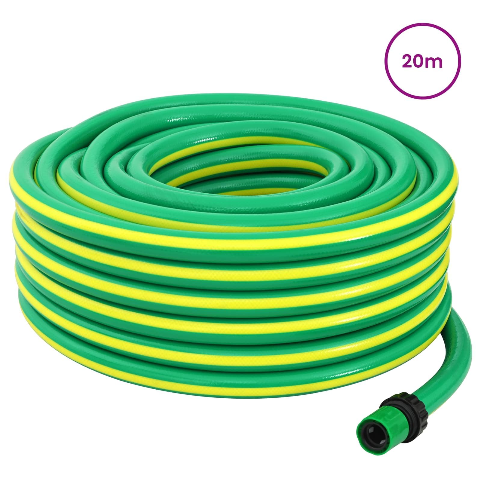 Tubo da giardino a 5 strati, 20 m, 1/2", in PVC