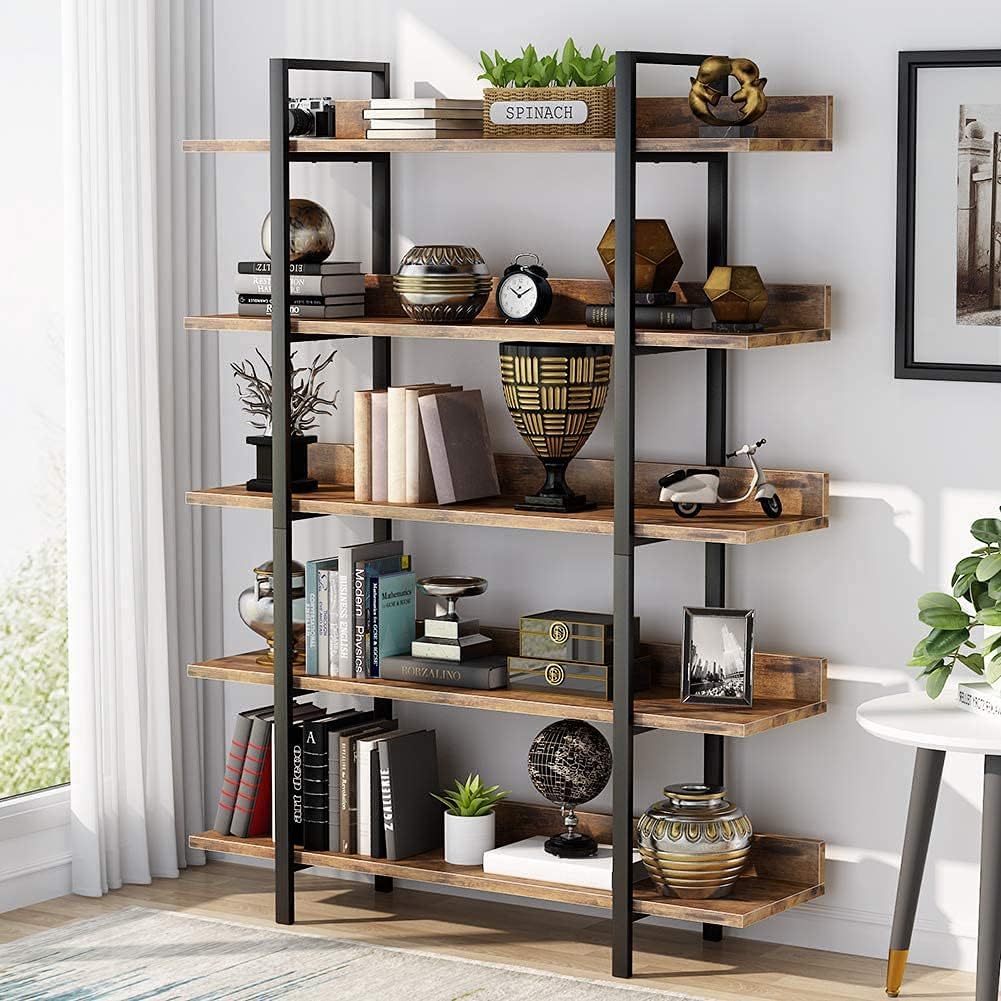 Scaffale Industriale A 3 Livelli, 42 X 10, Scaffale Da Parete Galleggiante In Legno Antico Per Cucina Camera Da Letto Soggiorno Nero Vevor 93554921
