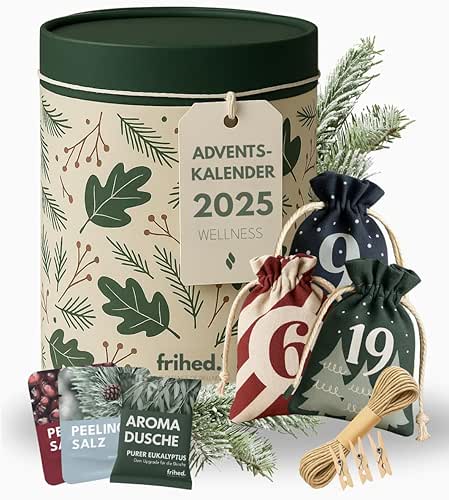 frihed.® Wellness Adventskalender 2025 – Limitierte Geschenkidee für Frauen &