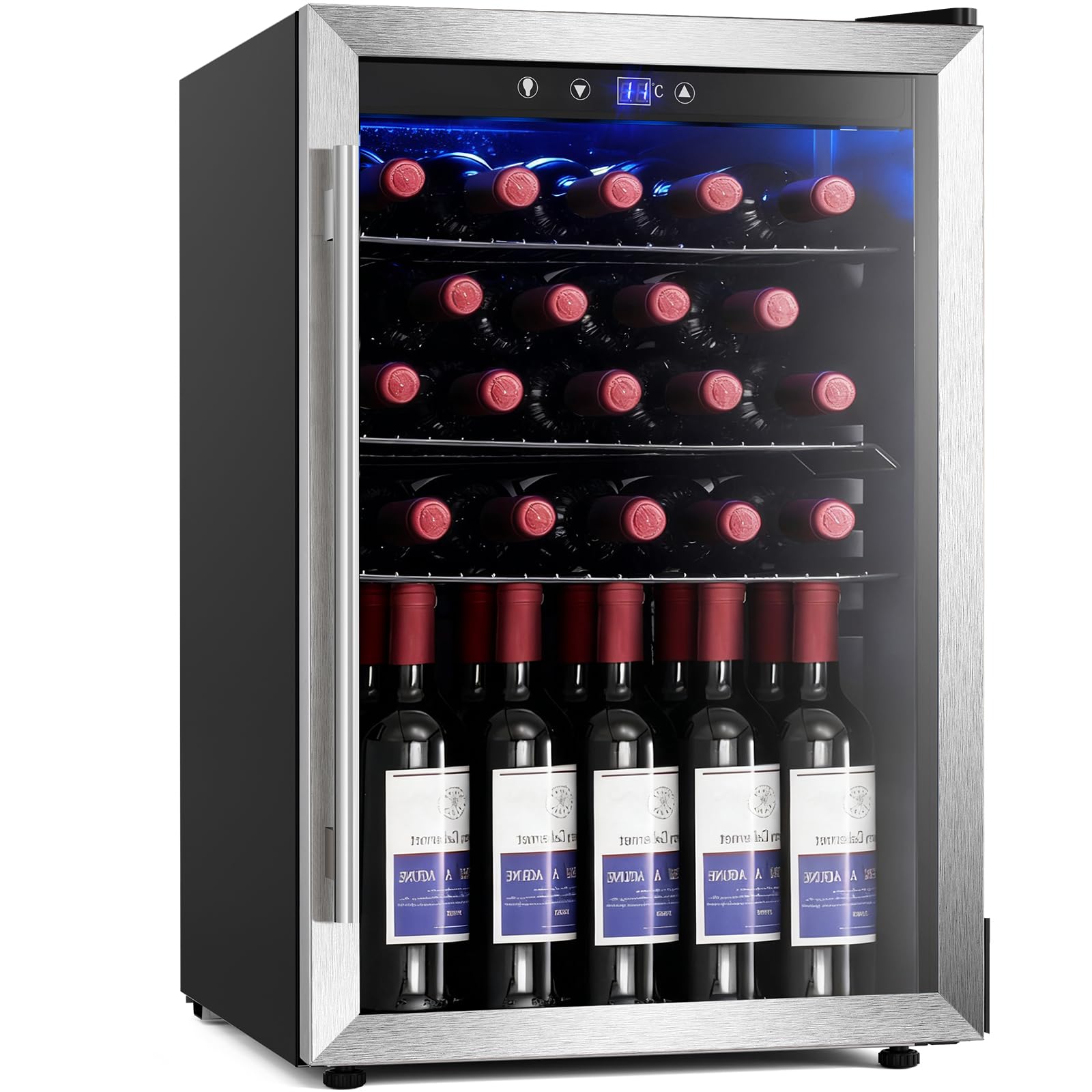 Amazon.co.jp: LHRIVER ワインセラー 125L 36本収納可能 コンパクト