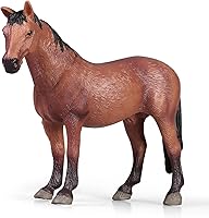 Vista 6 de 4 Pieces Horse Figurine for Kids ，3-5-6-8-10-12 Year Old Horse Toy for Girls,Realistic Big Plastic Horses ,6'' Toddler Boy Horse Party Decorations