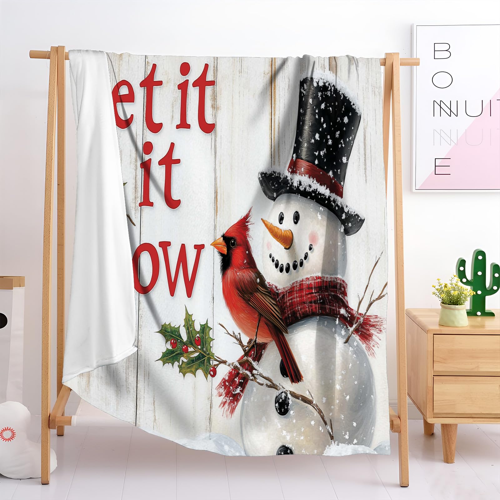 Couverture de canapé douce et moelleuse pour vos soirées de Noël