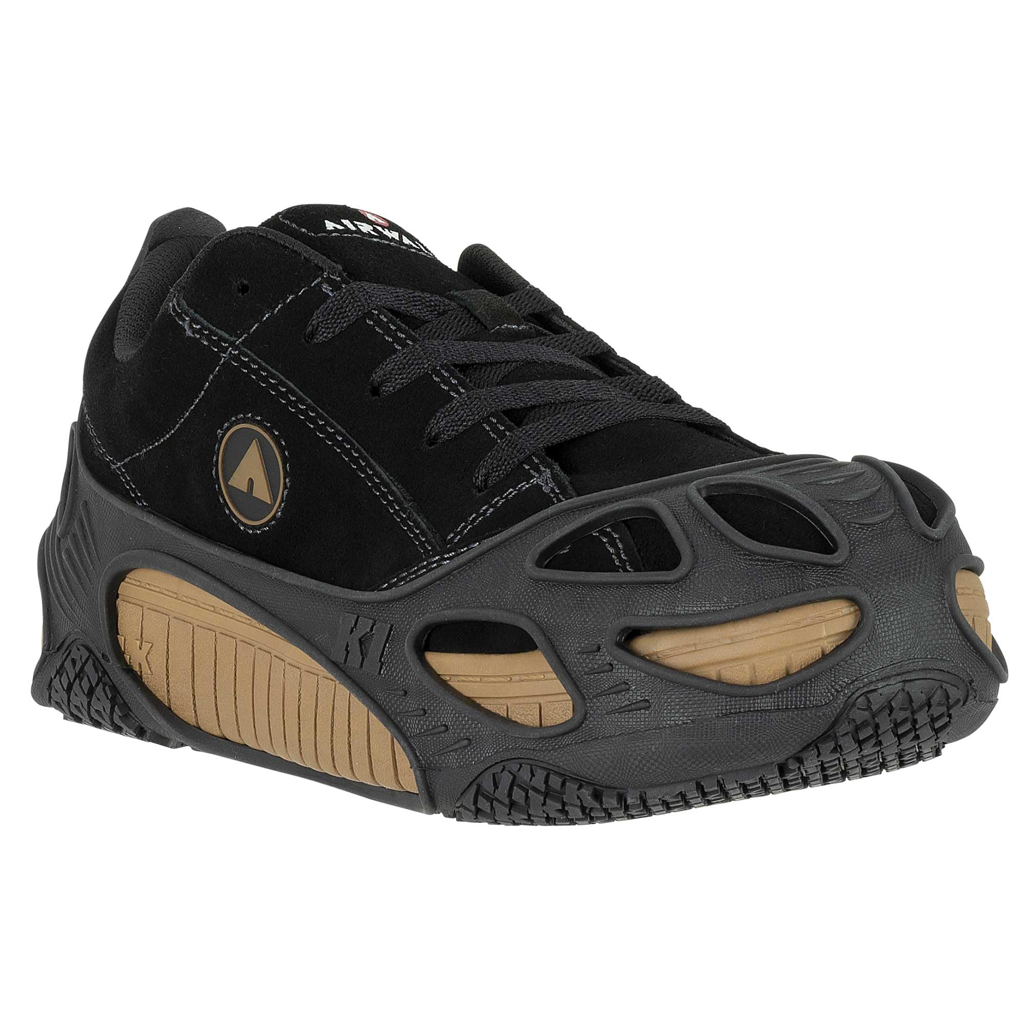 K1 Series SG1 Grip antidérapant sur l'huile et la graisse pour chaussures de travail/sécurité – Aides à la traction pour hommes et femmes dans les services alimentaires, entrepôts