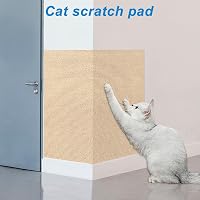 Hlimior 4 db macskakarmoló szőnyeg 40x60 cm öntapadós vágható kanapé lépcsőhöz 4