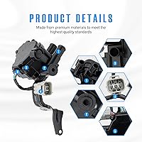 Vista 5 de Válvula de Control de Flujo de Refrigerante para Toyota Prius 2004 2005 2006 2007 2008 2009 2004-2009 4 Cil 1.5L 16670-21010 1667021010 601-021