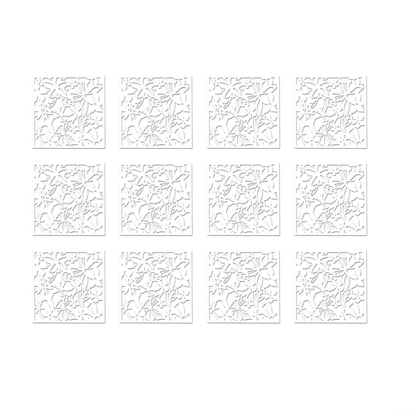 Séparateur de pièce design HpLive lot de 12 panneaux blancs pour créer un coin bureau à la maison