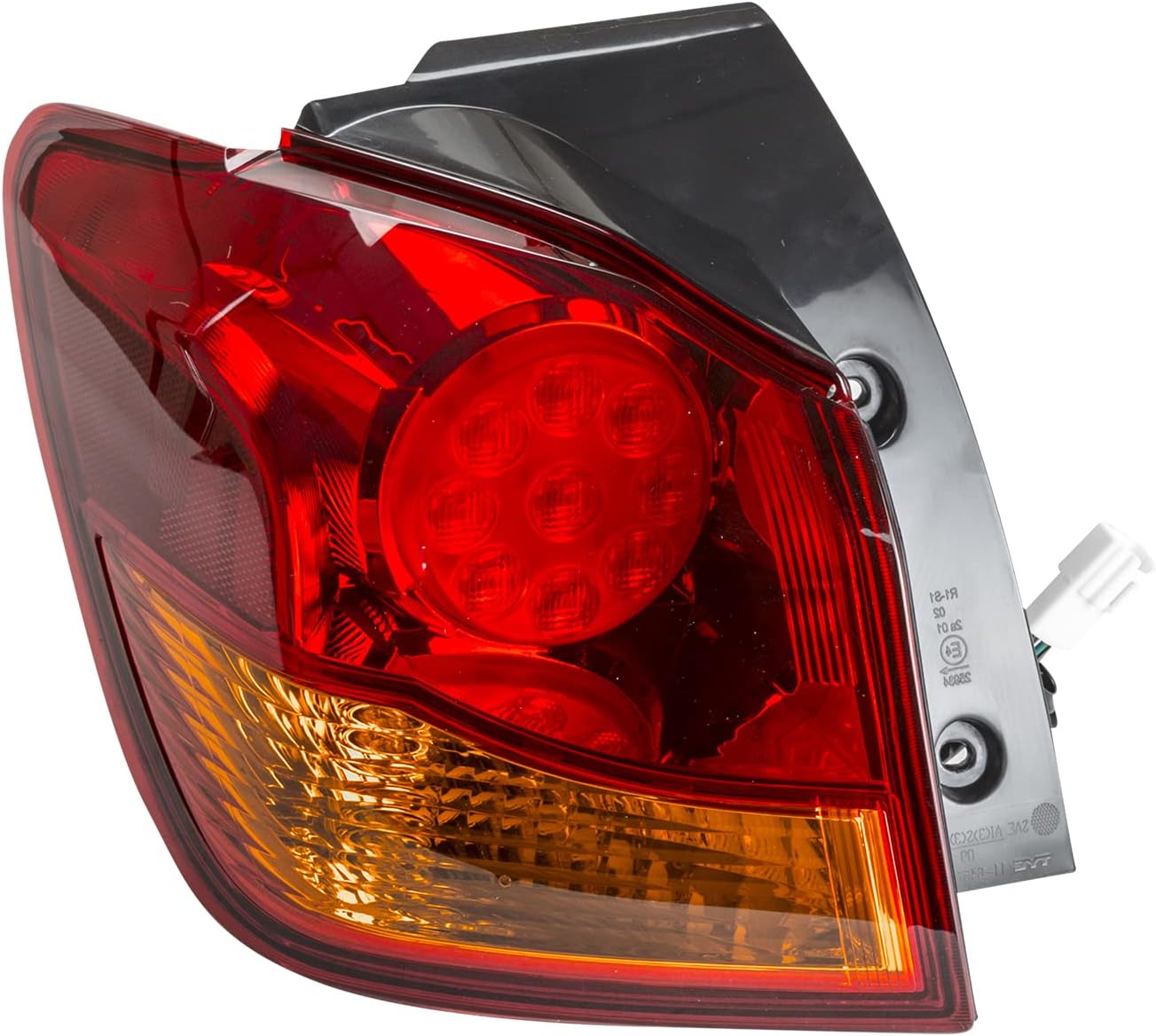TYC Left Tail Light Assembly Compatible with 2011-2019 Mitsubishi Outlander