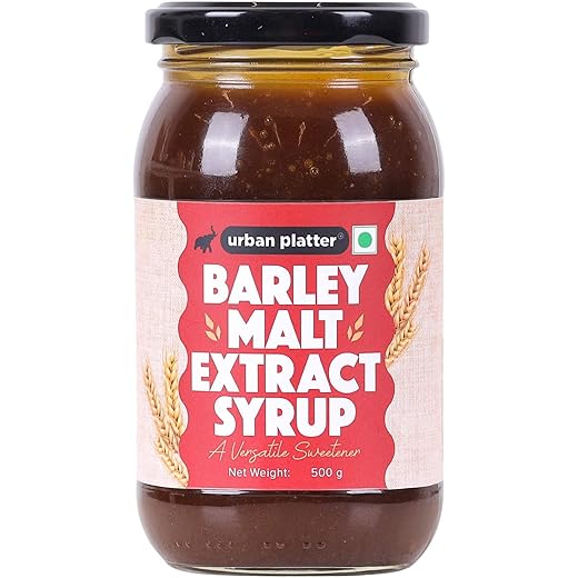 Urban Platter Barley Malt Extract Syrup Sweetener 500 g