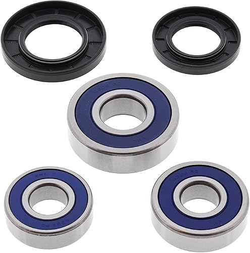 Miniatura 1 de All Balls Racing 25-1586 Kit de rodamientos de rueda trasera compatible conrepuesto para Triumph Adventurer 900 1996-2001, America 2007, America EFI