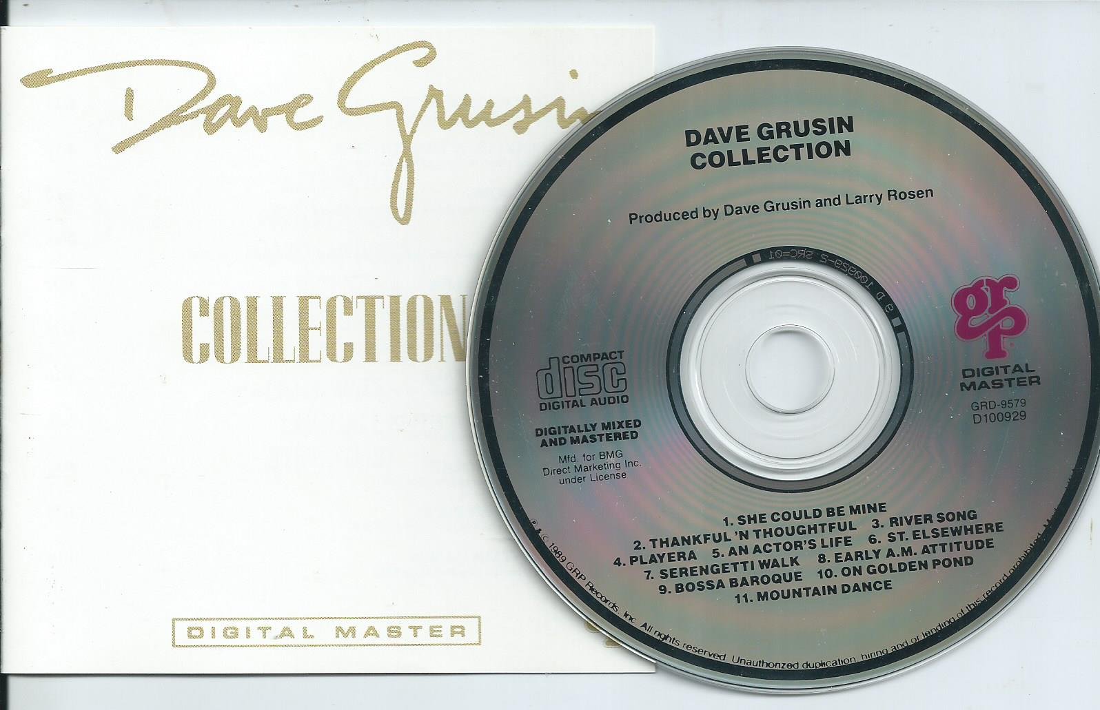 Collection [Audio CD] Grusin, Dave