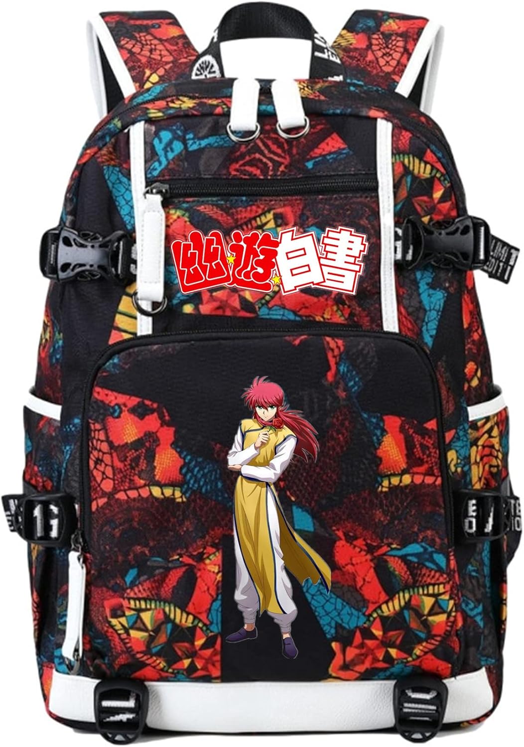 Anime Yu Yu Hakusho Backpack Daypack Student Bag School Bag 5