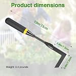 Garden Tool Set - Featuring a Heavy-Duty Stainless Steel Hand Cultivator, Transplant Shovel, Trowel, Crack Weeder, and Dandelion Weeder - The Ultimate, Unbreakable Gardening Gift