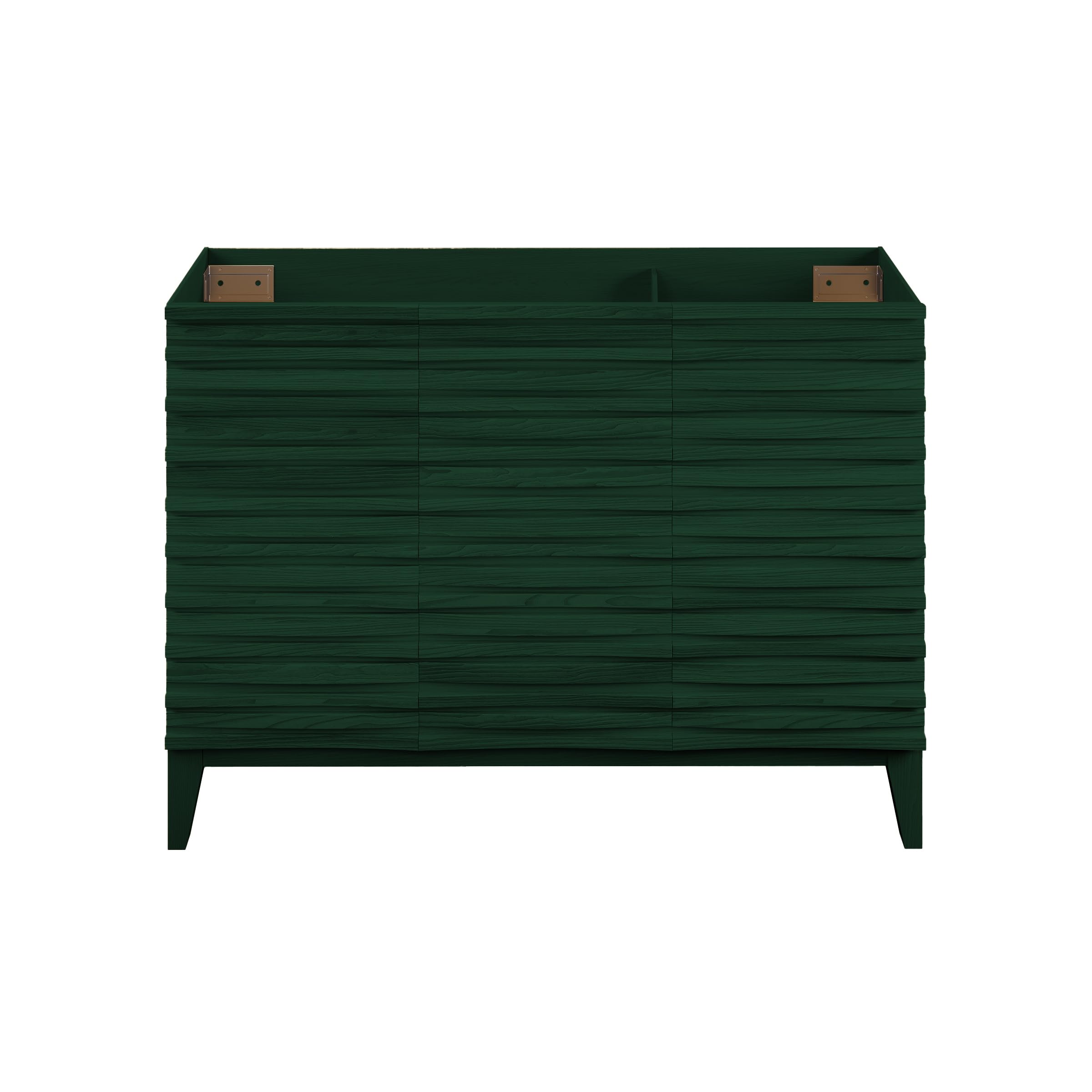 Swiss Madison Cascade 48" Freestanding Bathroom Vanity Cabinet Without Top in Green Oak