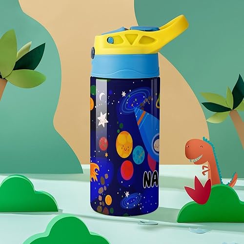Vista 49 de Botella de agua personalizada con foto para niños, familia, mascotas, botella de agua personalizada para niñas, niños, regalo de cumpleaños y Navidad