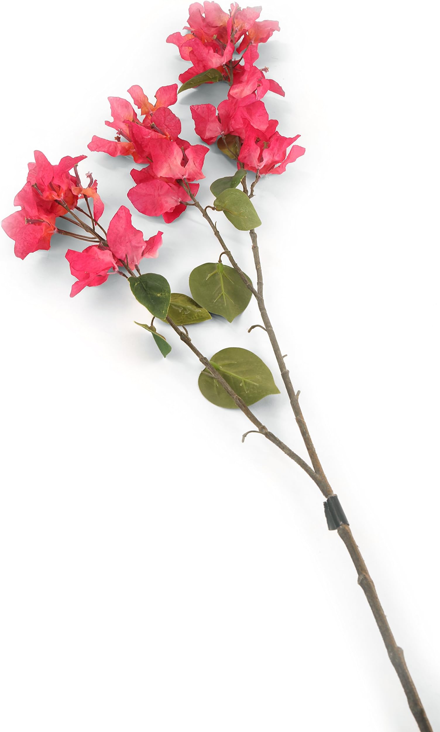 Floral Elegance Artificial 107cm Single Stem Cerise Bougainvillea Flower