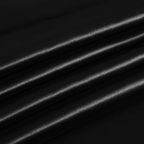 Miniatura 7 de Manyshofu Mantel rectangular de satén negro de 60 x 120 pulgadas, mantel festoneado (1 paquete), mantel de satén oblongo, resistente al agua,