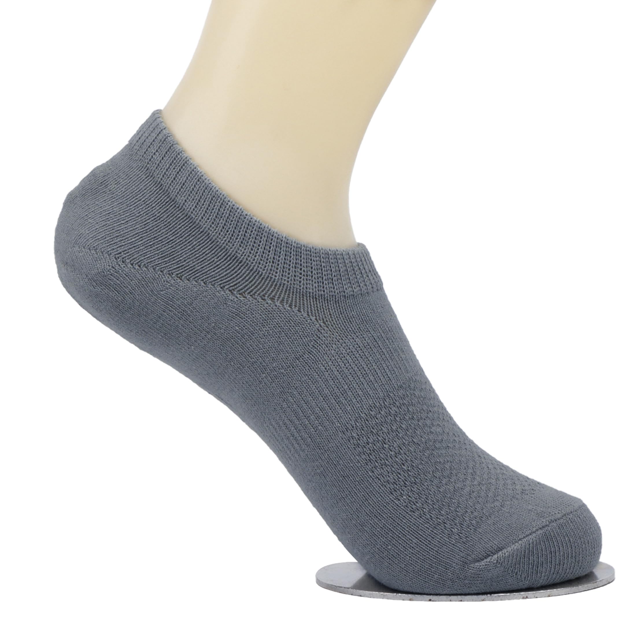 SUMABA Calcetines invisibles de corte bajo para hombre, 35 pares, talla grande