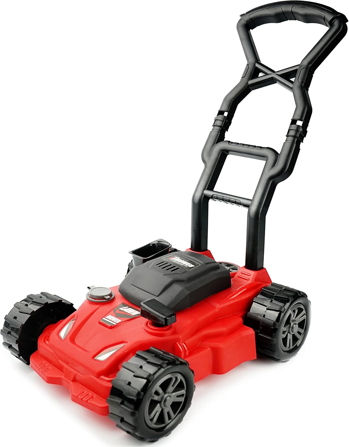 Kids Lawn Mower - Toy Choi's Pretend Play Series Toddler Lawn Mower, Indoor Outdoor Push Gardening Summer Toy Tool Set for Boys & Girls 3,4,5,6,7,8