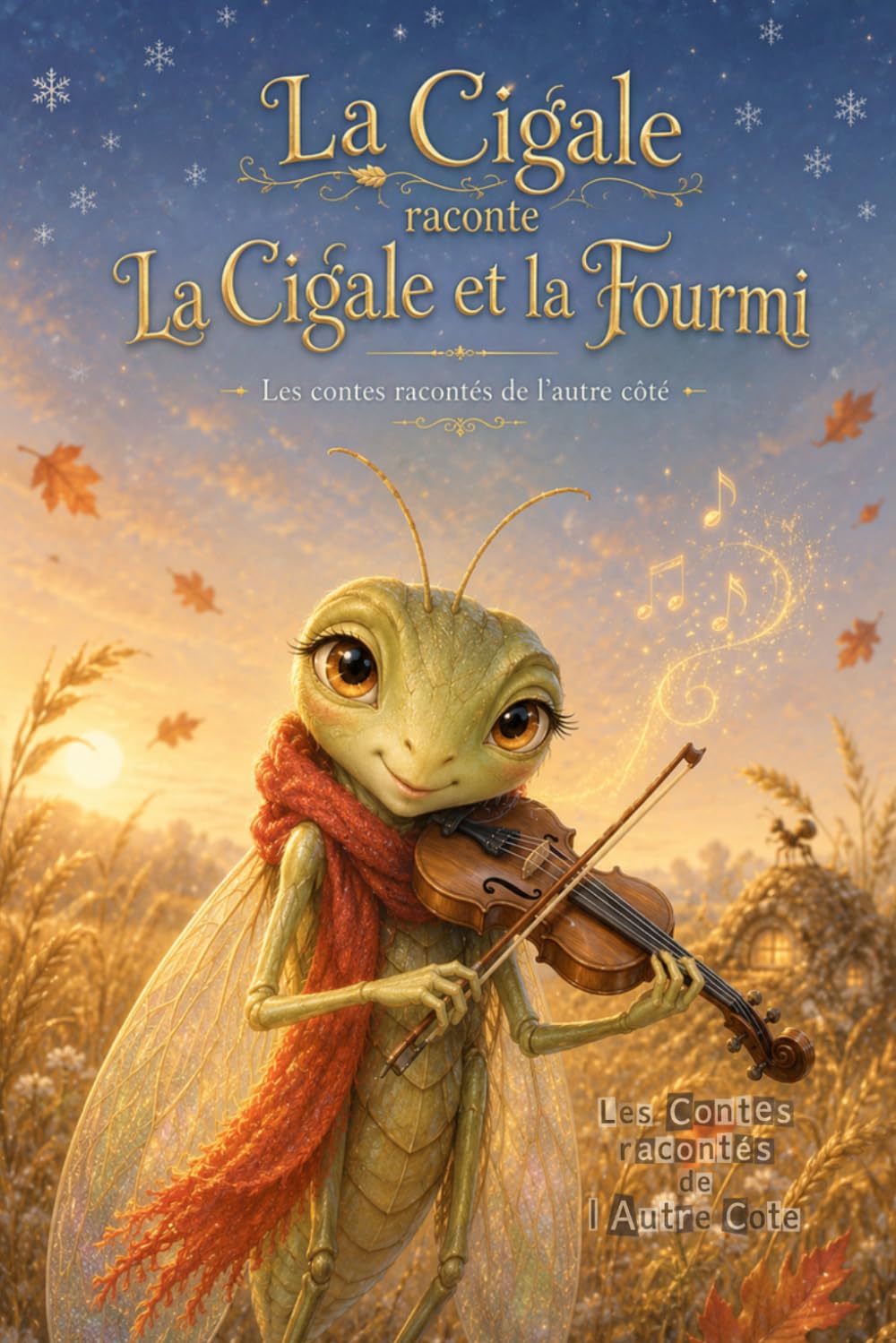 La Cigale raconte... La Cigale et La Fourmi: Une histoire qui invite les enfants à écouter avant de juger.: 2 (Les Contes Racontés de l'Autre Côté)
