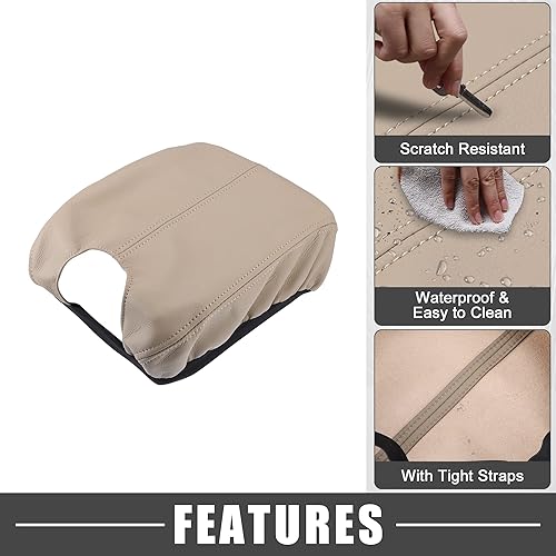 Miniatura 3 de Cubierta del reposabrazos de la consola central del coche, 12.1 x 8.1 in, cubierta protectora de la consola central para Honda Accord 2008-2012,